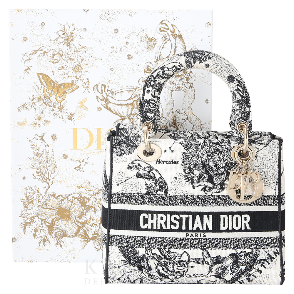 CHRISTIAN DIOR(USED)크리스찬디올 레이디 D Lite 미디엄 백